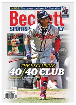 Beckett Sports Card Monthly 416 November 2019